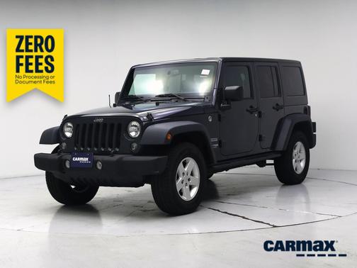 Gray 2018 Jeep Wrangler Unlimited Sport S