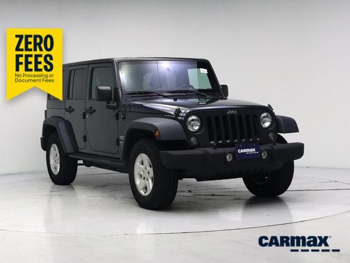 Gray 2018 Jeep Wrangler Unlimited Sport S