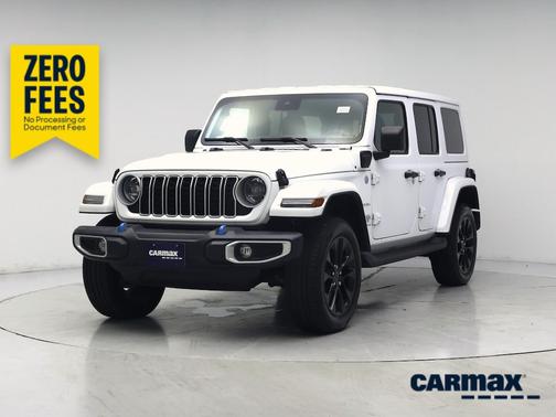 White 2024 Jeep Wrangler 4xe Sahara