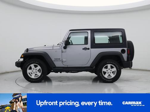 Silver 2016 Jeep Wrangler Sport