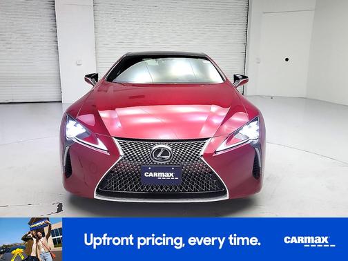 Red 2021 Lexus LC 500