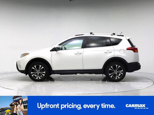 White 2015 Toyota RAV4 Limited