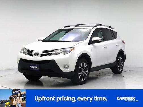 White 2015 Toyota RAV4 Limited