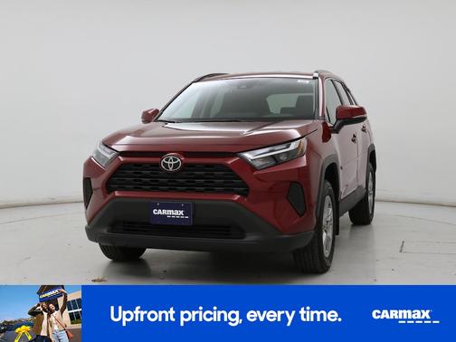 Red 2022 Toyota RAV4 XLE