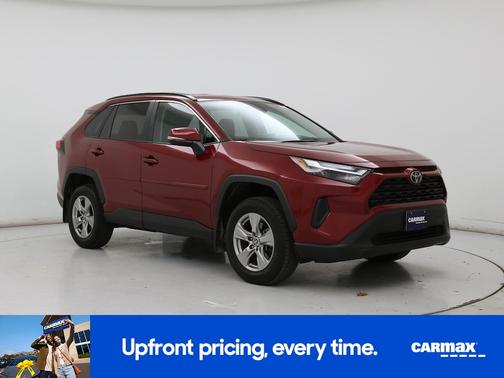 Red 2022 Toyota RAV4 XLE