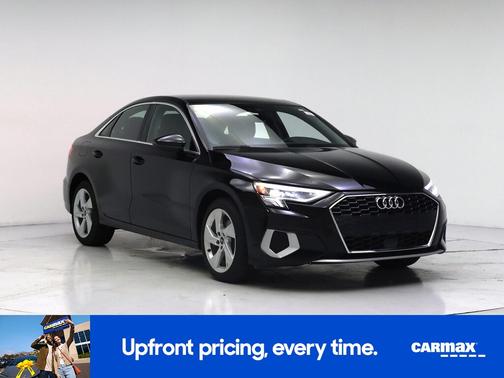 Black 2024 Audi A3 Premium