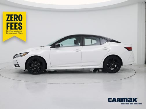 White 2020 Nissan Sentra SR