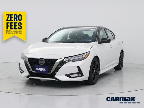 White 2020 Nissan Sentra SR