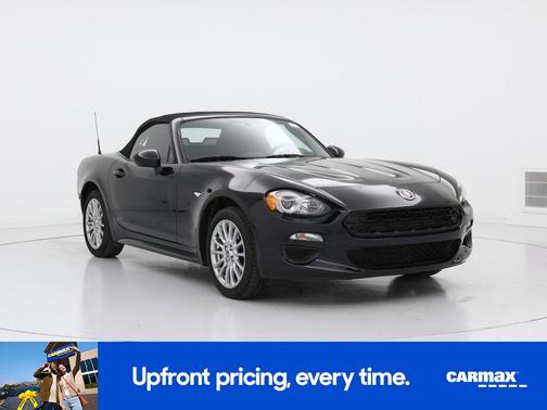 Black 2017 FIAT 124 Spider Classica
