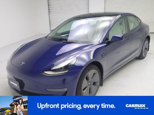 Blue 2022 Tesla Model 3 Long Range