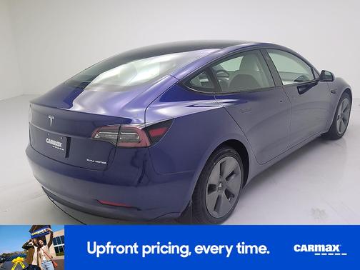 Blue 2022 Tesla Model 3 Long Range