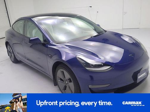 Blue 2022 Tesla Model 3 Long Range