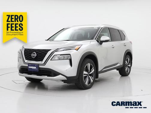 Silver 2023 Nissan Rogue Platinum
