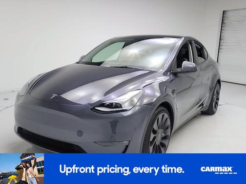 Gray 2021 Tesla Model Y Performance