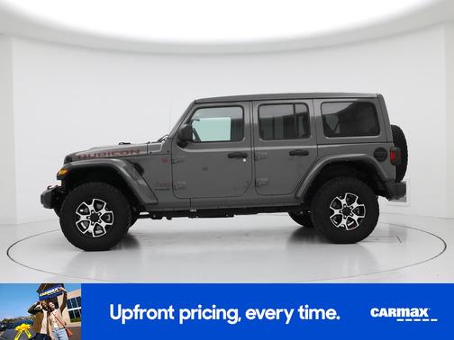 Gray 2022 Jeep Wrangler Unlimited Rubicon
