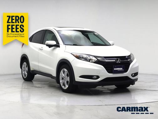 White 2016 Honda HR-V EX