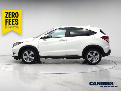 White 2016 Honda HR-V EX