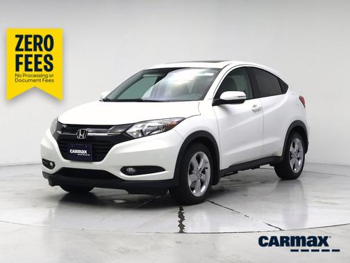 White 2016 Honda HR-V EX