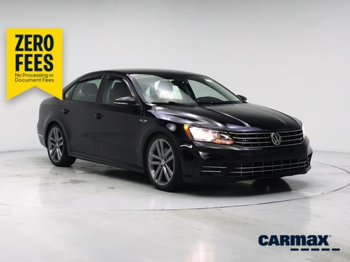 Black 2018 Volkswagen Passat R-Line