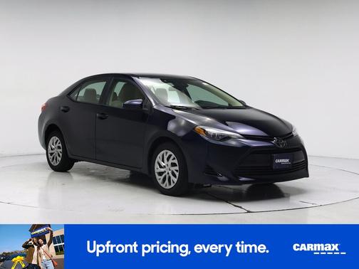 Blue 2018 Toyota Corolla LE