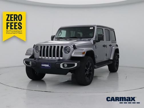 Silver 2021 Jeep Wrangler Unlimited 4xe Unlimited Sahara