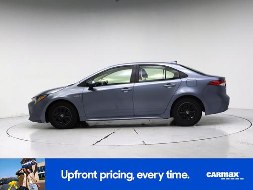 Silver 2020 Toyota Corolla Hybrid LE