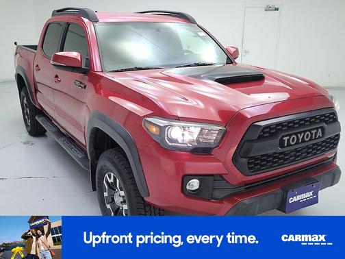 Red 2017 Toyota Tacoma TRD Pro Truck