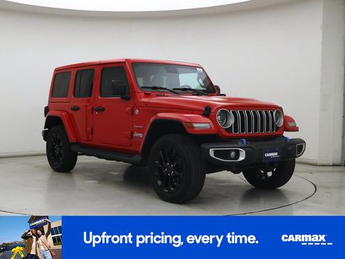 Red 2024 Jeep Wrangler 4xe Sahara