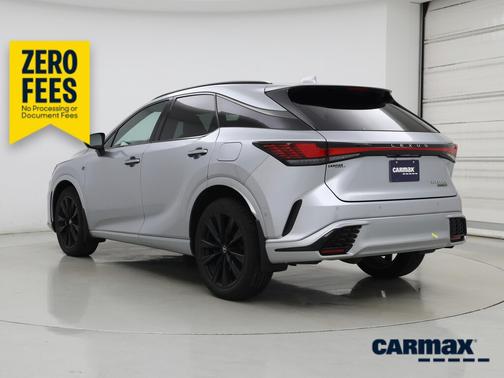 Silver 2023 Lexus RX 500h F-Sport Performance