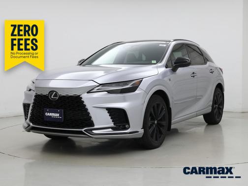Silver 2023 Lexus RX 500h F-Sport Performance