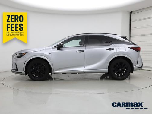 Silver 2023 Lexus RX 500h F-Sport Performance