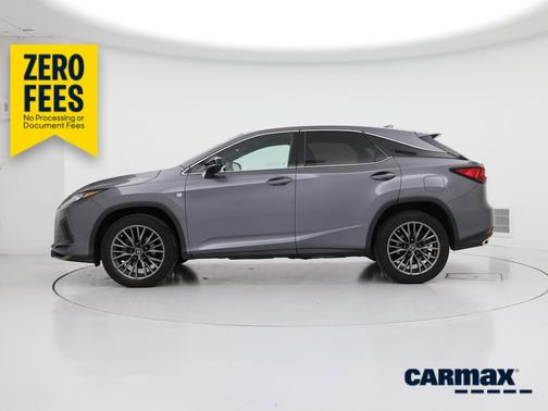 Gray 2020 Lexus RX 350 F-Sport