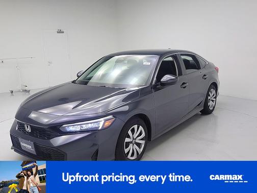 Gray 2025 Honda Civic LX