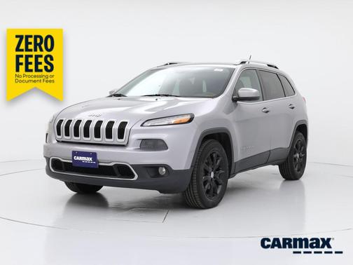 Silver 2014 Jeep Cherokee Limited