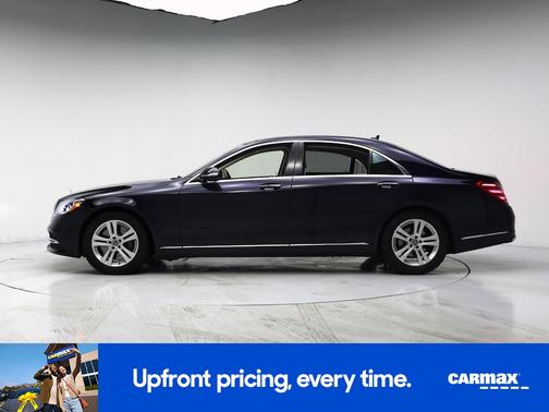 Blue 2018 Mercedes-Benz S-Class
