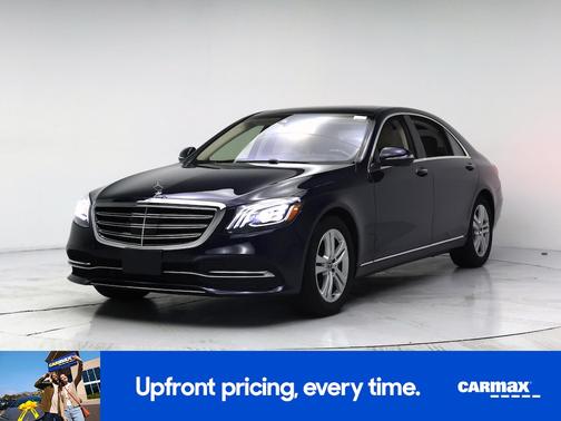 Blue 2018 Mercedes-Benz S-Class