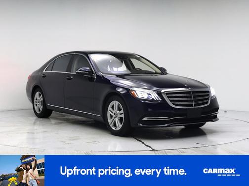 Blue 2018 Mercedes-Benz S-Class