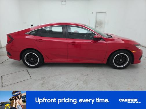 Red 2016 Honda Civic LX