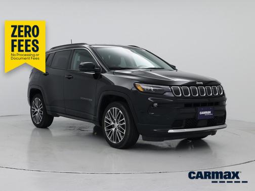 Black 2022 Jeep Compass Limited