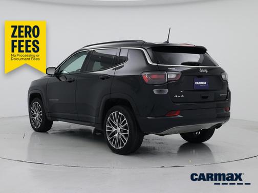 Black 2022 Jeep Compass Limited