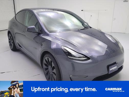 Gray 2022 Tesla Model Y