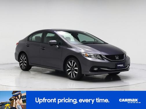 Gray 2014 Honda Civic EX-L