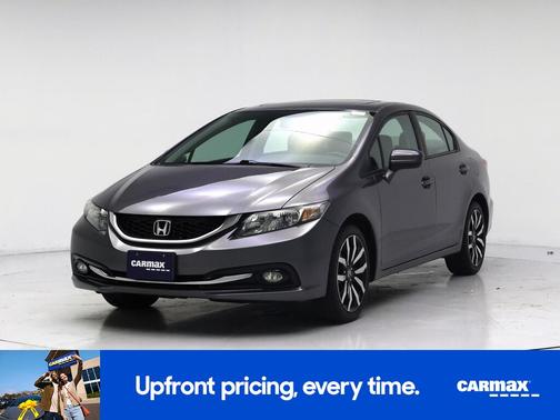Gray 2014 Honda Civic EX-L