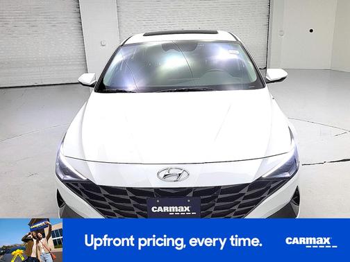 White 2023 Hyundai ELANTRA HEV Limited