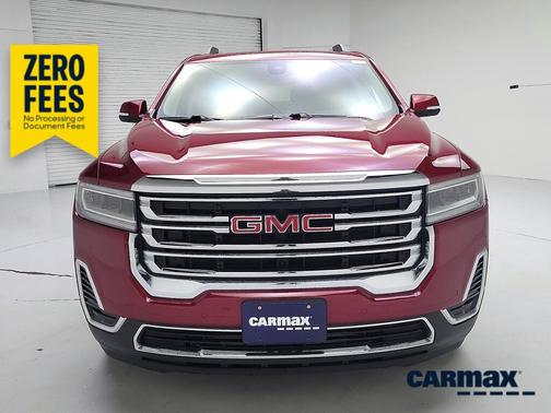 Red 2023 GMC Acadia SLE