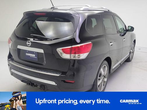 Black 2014 Nissan Pathfinder Platinum