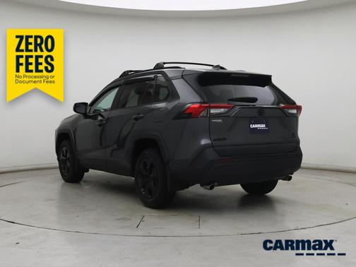 White 2021 Toyota RAV4 LE