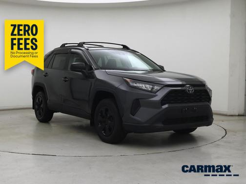 White 2021 Toyota RAV4 LE