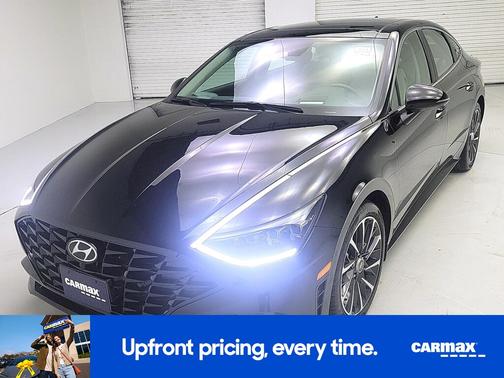 Black 2023 Hyundai SONATA Limited