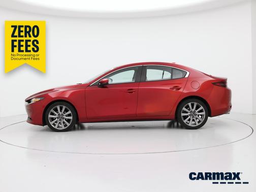 Red 2019 Mazda Mazda3 Preferred